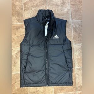 Adidas Charcoal Puffer Vest